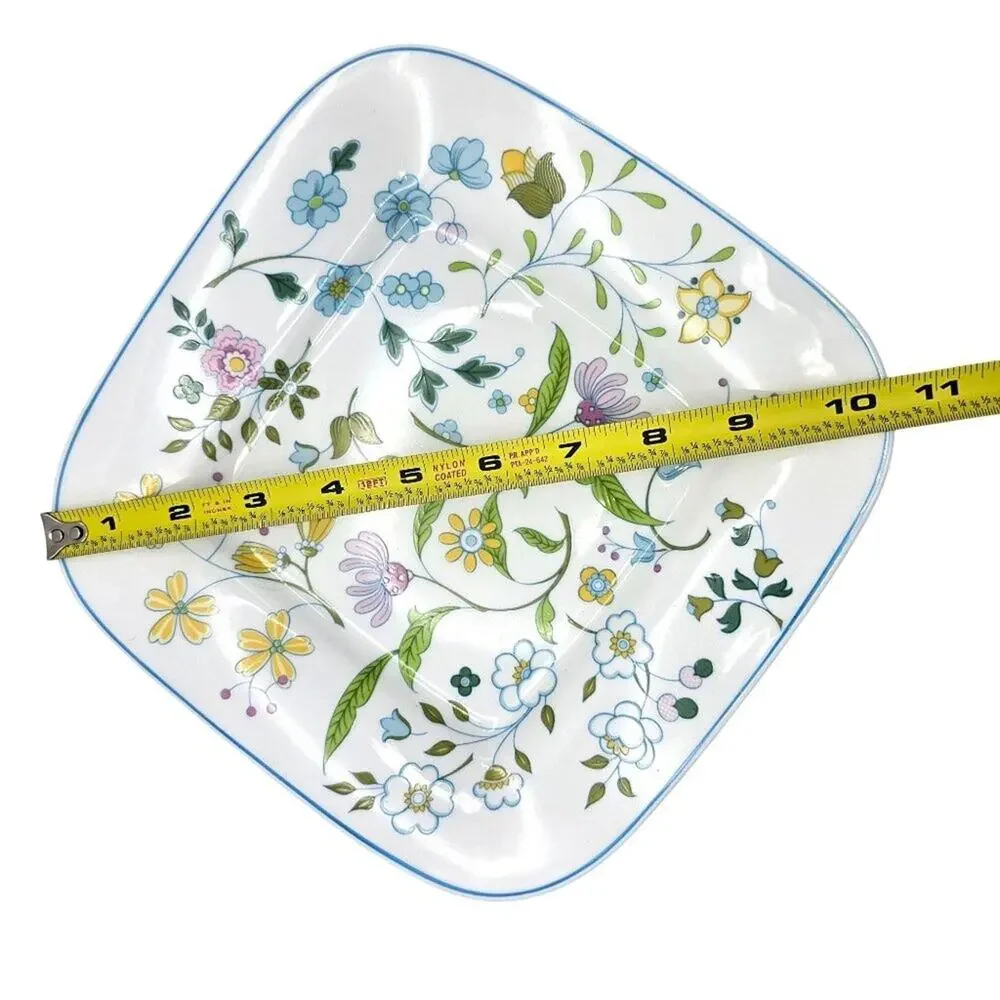 Vintage Spode Afton Square Salad Plate 9